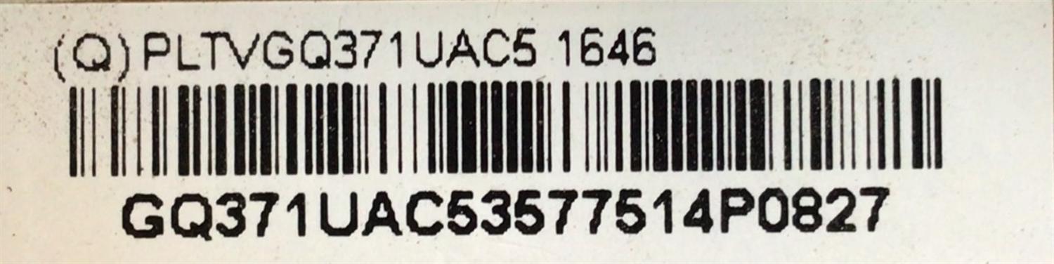 KIT DE TARJETAS PARA TV VIZIO / MAIN XGCB01K013 / 715G7769-M01-000-004N /  A6N0100217 / FUENTE PLTVGQ371UAC5 / 715G6131-P04-W20-002S / GQ371UAC5357 / T-CON 6871L-3806B / 6870C-0532A / 0806B / PANEL TPT430H3-DUYSHA.G REV:S1AL / MODELO D43N-E1 LTT7VNA - Imagen 6